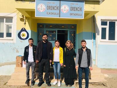 Cizre Meslek Yüksekokulundan Köy Okuluna Yardım
