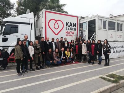 Meslek Yüksekokulumuz Kan Bağışında bulundu