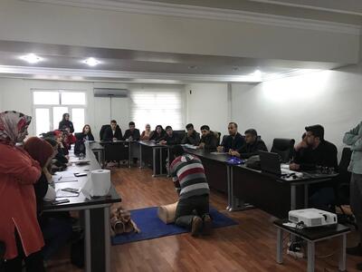 Meslek Yüksekokulumuzda İlk Yardım Eğitimi Verildi. 